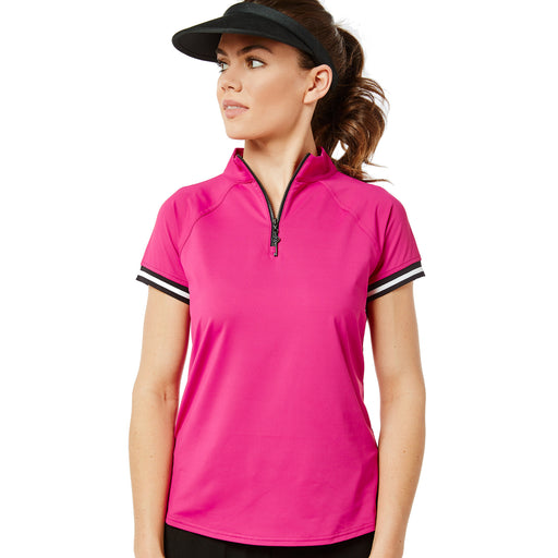 Belyn Key Sport Womens Short Sleeve Golf Polo