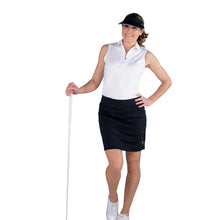 Load image into Gallery viewer, JoFit Jacquard Sleeveless Womens Golf Polo
 - 4