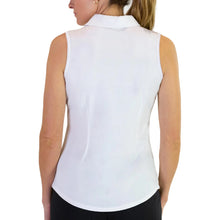 Load image into Gallery viewer, JoFit Jacquard Sleeveless Womens Golf Polo
 - 5