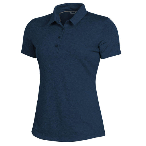 Under Armour Zinger 2.0 Heather Womens Golf Polo - Academy 109h/XL