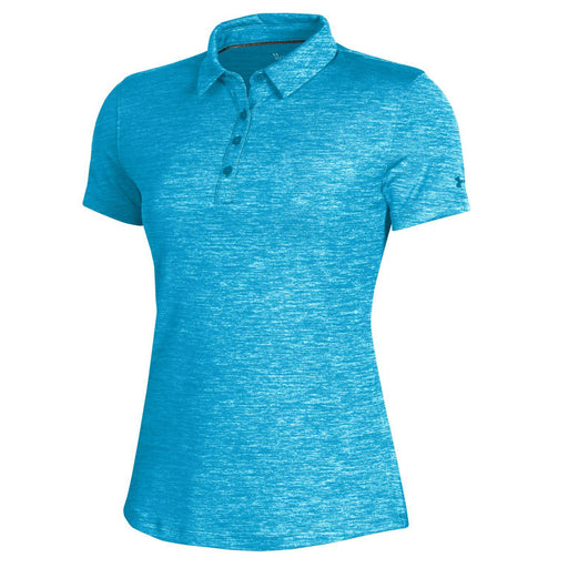 Under Armour Zinger 2.0 Heather Womens Golf Polo - Equator 131t/XL