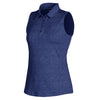 Under Armour Zinger 2.0 Heathered Womens Sleeveless Golf Polo