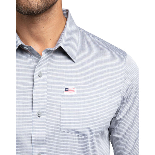 Travis Mathew White Buffalo Mens SS Shirt