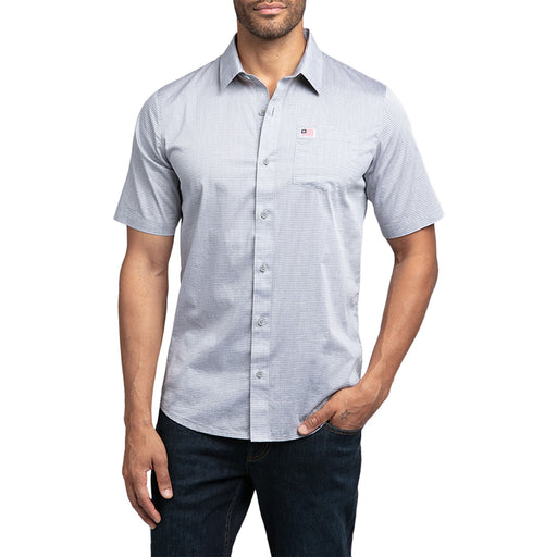 Travis Mathew White Buffalo Mens SS Shirt